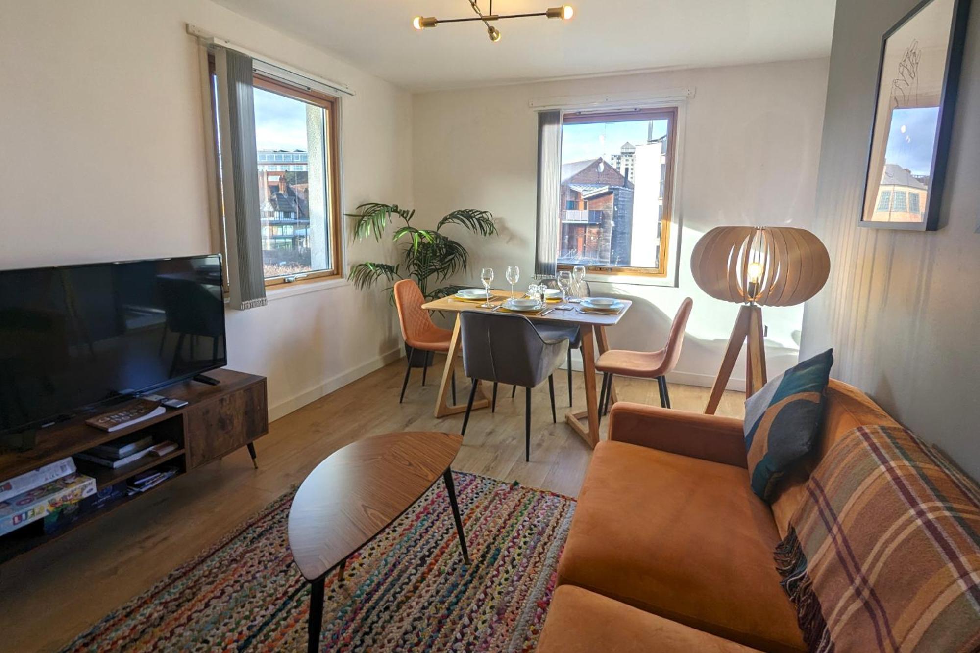 Stunning Modern Coventry City Centre Apartment Exteriör bild